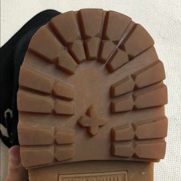 Timberland fold over black boots 8.5 M - Picture 4 of 6